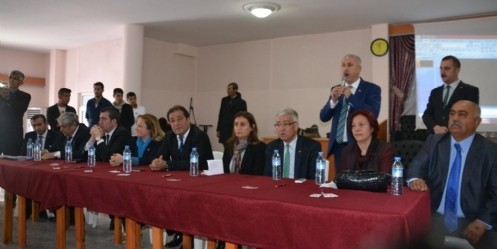 Andırın`da, CHP milletvekili adayları tanıtıldı