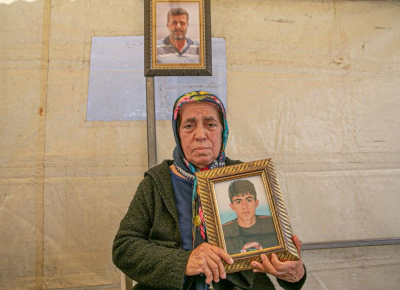 Eşini kaybeden anne 