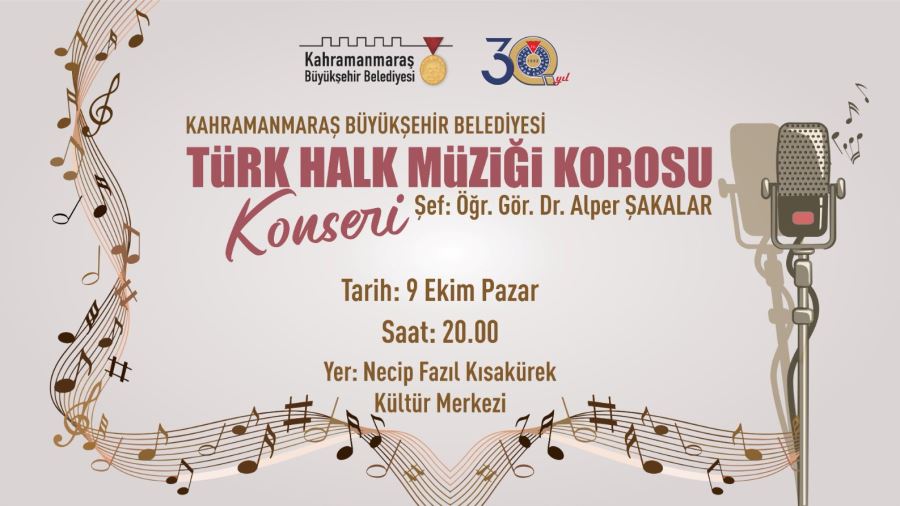 Türk Halk Müziği Korosu Konseri 