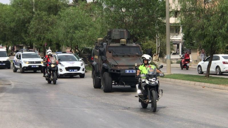 Şehit çocuğunun sünnet törenine polis teşkilatı tam kadro katıldı