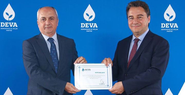 DEVA Partisi Hatay İl Başkanı Sabit Coşkun, görevden alındığını açıkladı