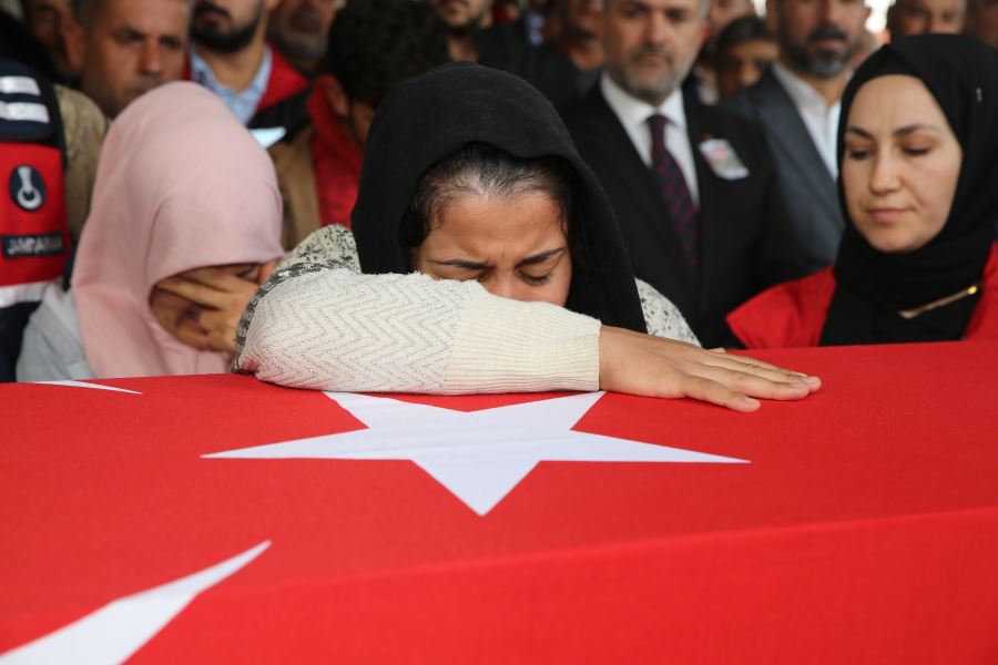 Pençe-Şimşek Operasyonu bölgesinde şehit olan askerin cenazesi Hatay