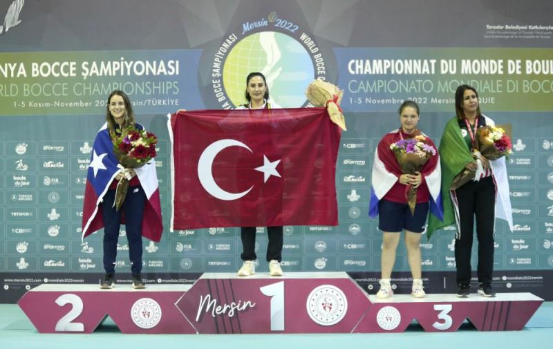 Dünya Tekler-Karışık Çiftler Bocce Şampiyonaları Mersin