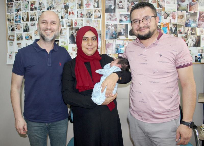 Durmuş çifti 20 yıl sonra çocuk sahibi oldu