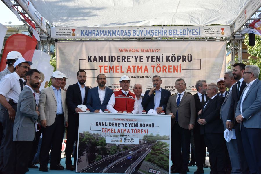 Yeni Kanlıdere Köprüsü Temel Atma Töreni