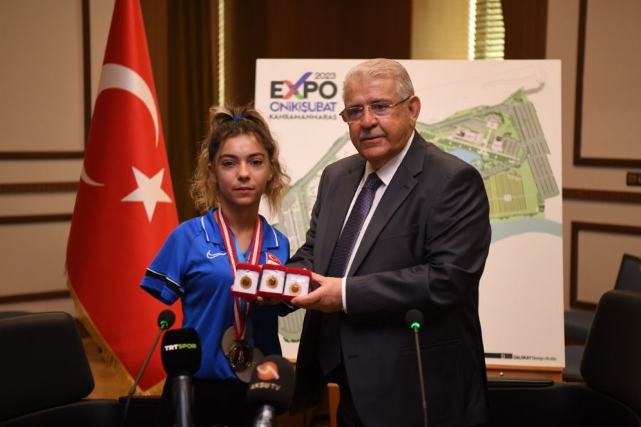 Mahçiçek, Sevilay Öztürk’ü makamında ağırladı