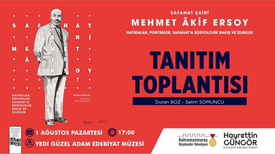 ‘Safahat Şairi Mehmet Akif Ersoy’ kitap tanıtımı