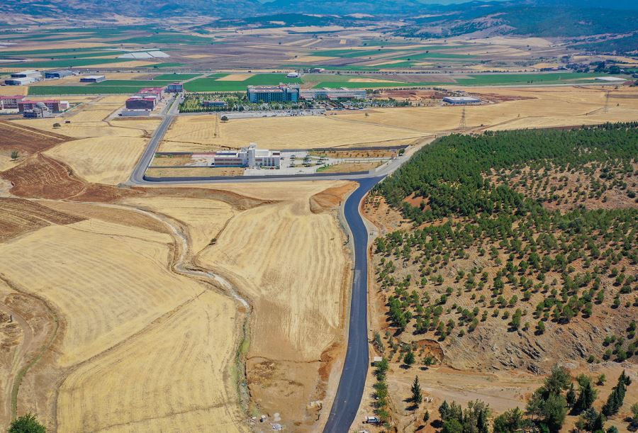 Şehir Hastanesine Bağlantı Yolu Asfaltlandı