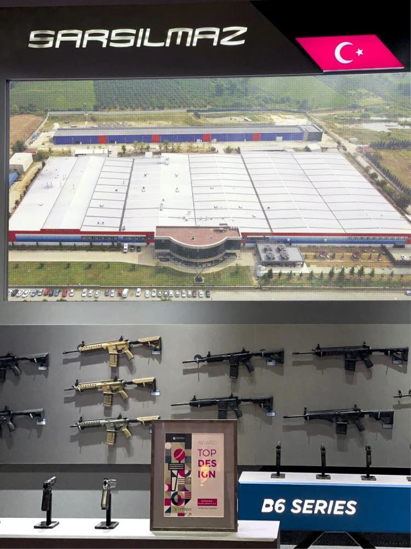 Sarsılmaz, MSPO’dan ödülle döndü