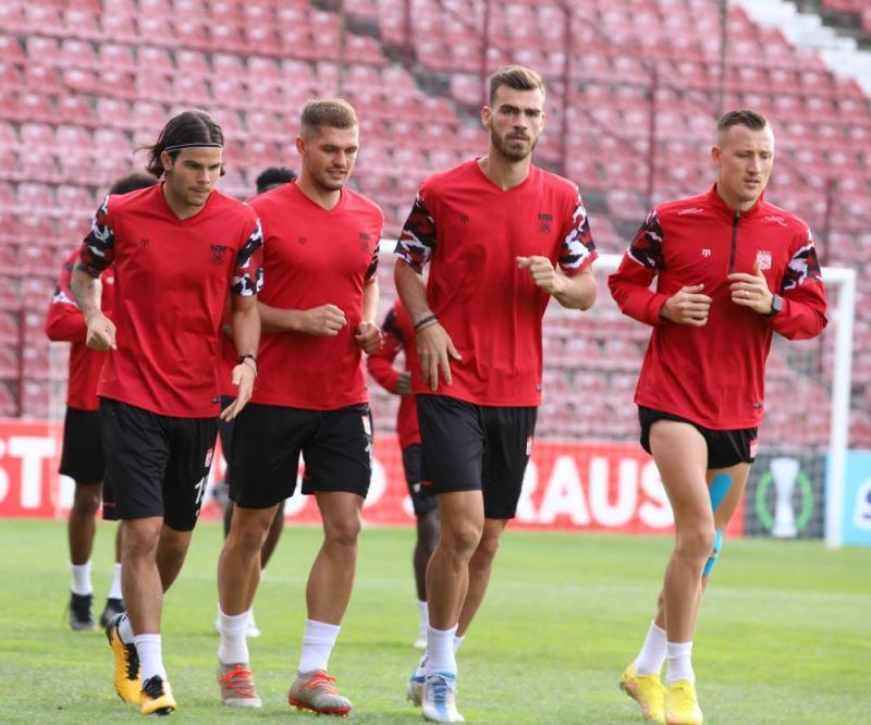 Sivasspor-CFR Cluj maçına hazır