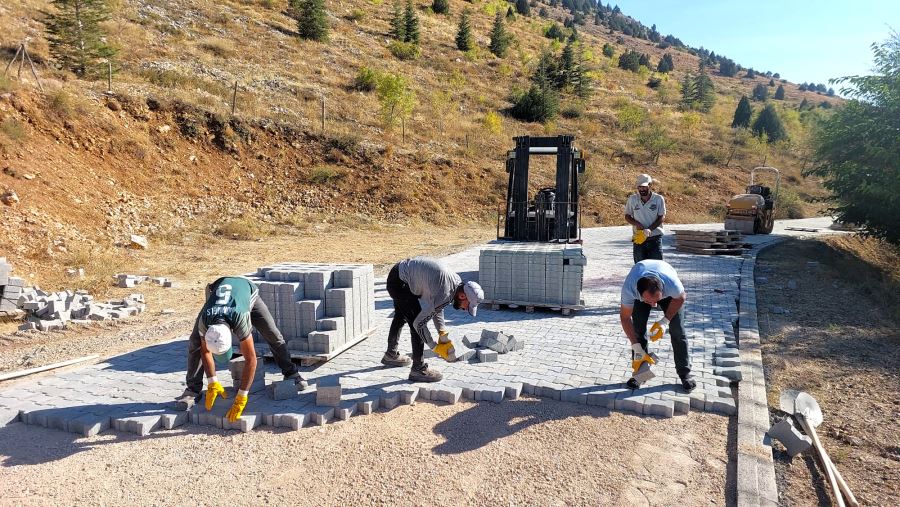 Göksun’da Parke ve Asfalt Uygulamaları