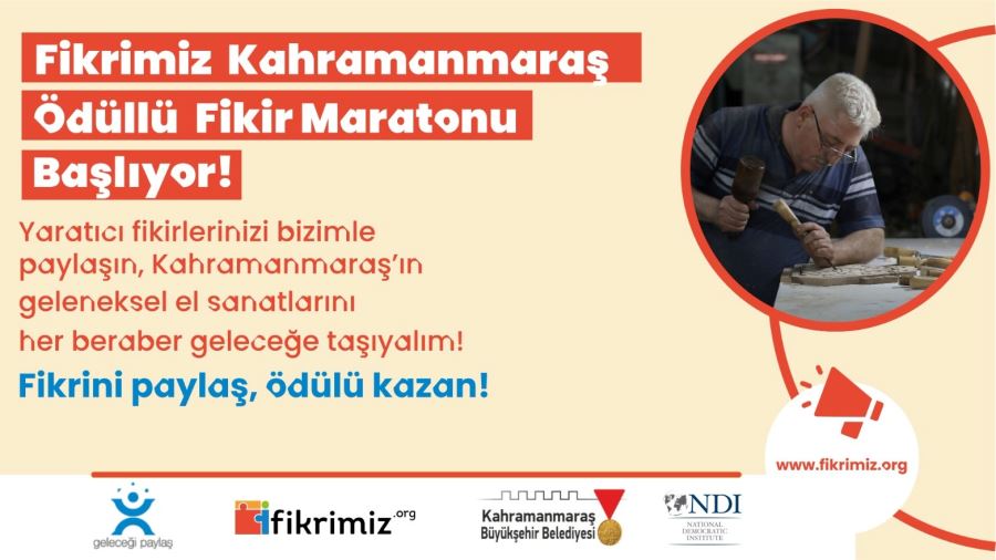 “Kahramanmaraş Hikâyesi” Ödüllü Yarışmaları Başlıyor