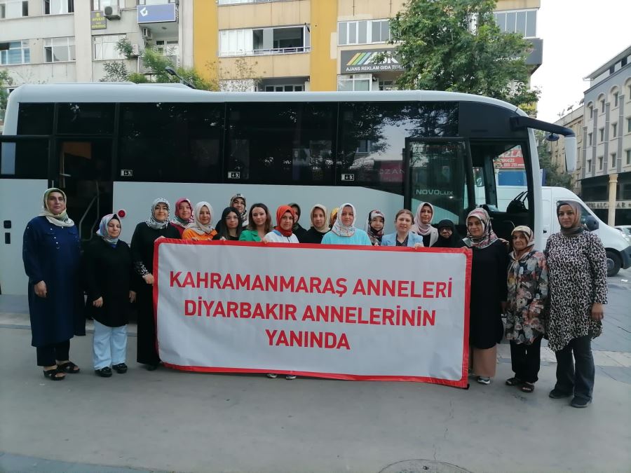 “Kahramanmaraş Anneleri, Diyarbakır Annelerinin Yanında”