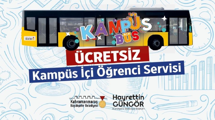 Kampüs Büs 2 Ocak’ta Hizmete Giriyor