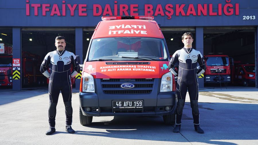 İtfaiye Envanterine Su Altı Arama Kurtarma Aracı eklendi