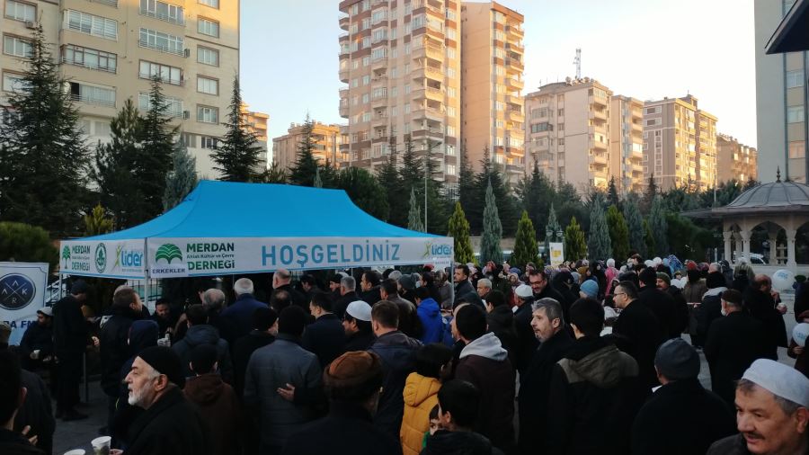 Merdân Ahlâk Kültür ve Çevre Derneği’nden “Önce Namaz” Etkinliği