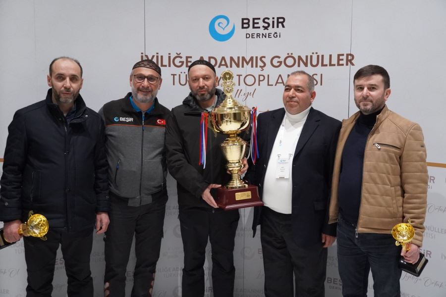 Beşir Derneği’nden Kahramanmaraş temsilciliğine başarı ödülü