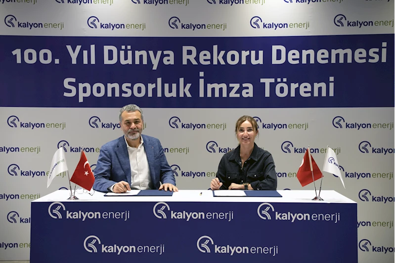 Milli sporcu Şahika Ercümen, dünya rekorunu Kalyon Enerji sponsorluğunda kırdı