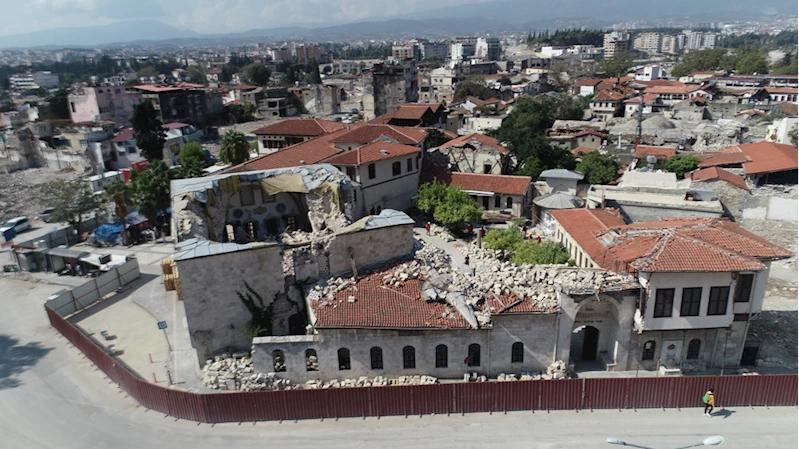 Depremde yıkılan Habib-i Neccar Camisi yeniden inşa edilecek