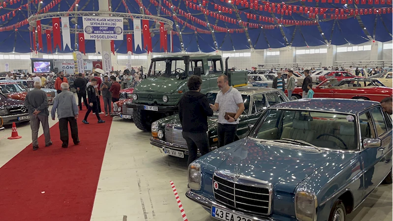 800 klasik aracın yer aldığı festival düzenlendi