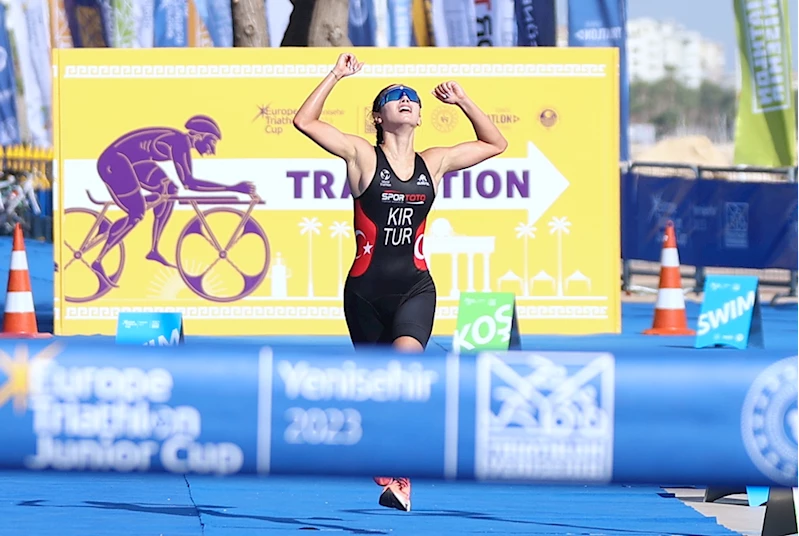 Milli triatlet Selinay Tuğçe Kır, Avrupa Triatlon Kupası