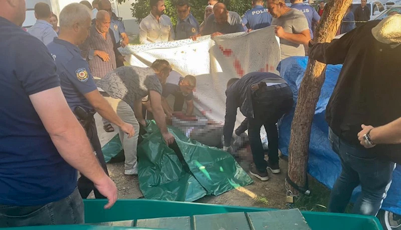 Bir kişi tartıştığı komşusunu bıçakla öldürdü