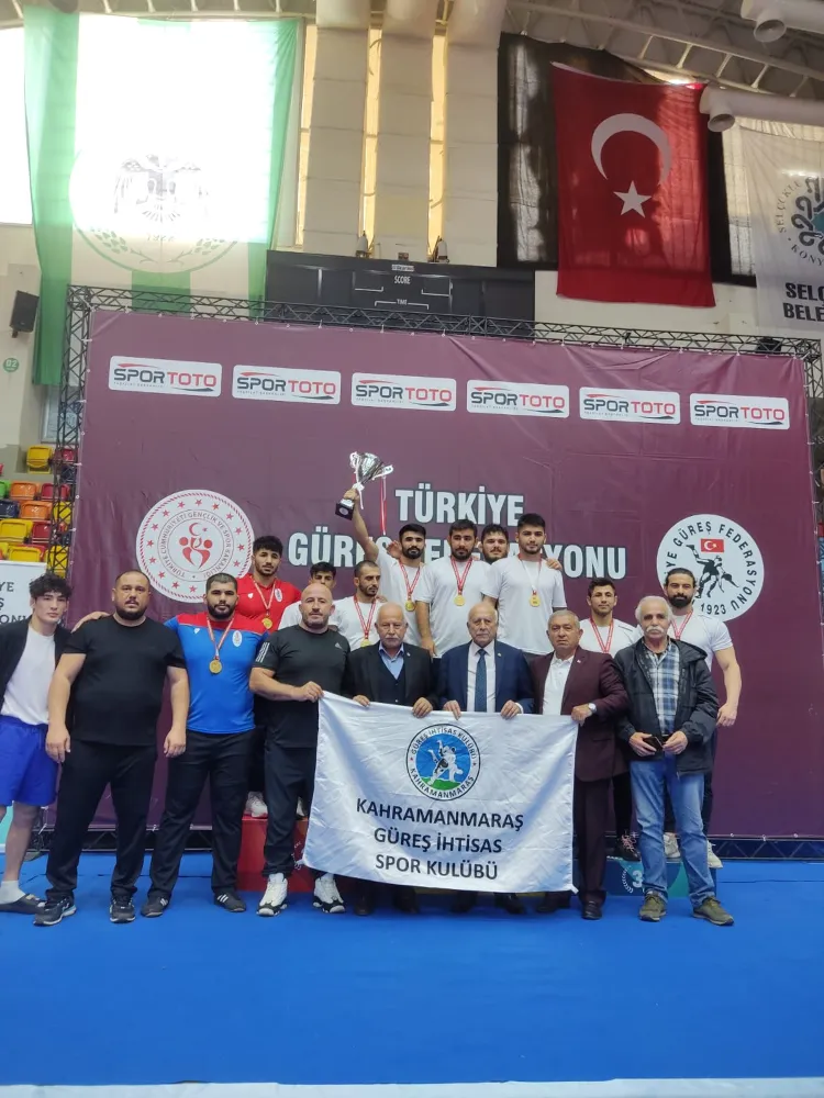 Güreş İhtisas Spor Kulübü Namağlup Şampiyon Oldu