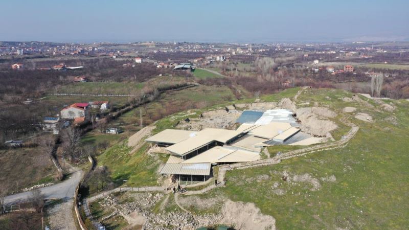 Arslantepe Höyüğü depremde kısmen hasar gördü