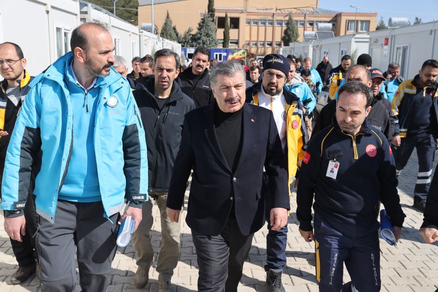 Sağlık Bakanı Koca, Kahramanmaraş