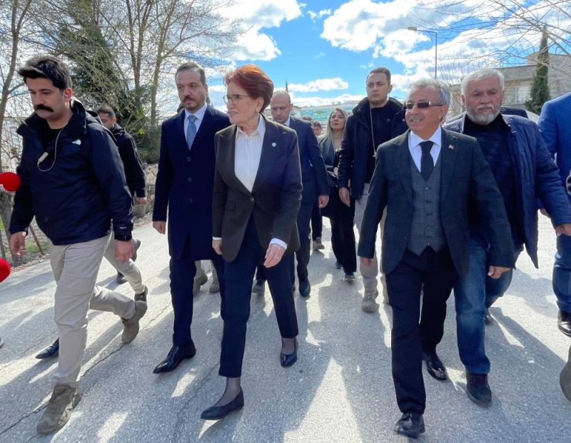 İYİ Parti Genel Başkanı Akşener, Adıyaman