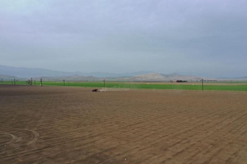 Depremde yakınlarını kaybeden çiftçiler acılarına rağmen tarla mesaisine başladı 