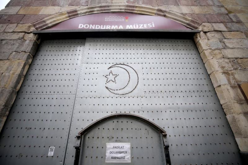 Kahramanmaraş Dondurma Müzesi depreme tadilatta yakalandı