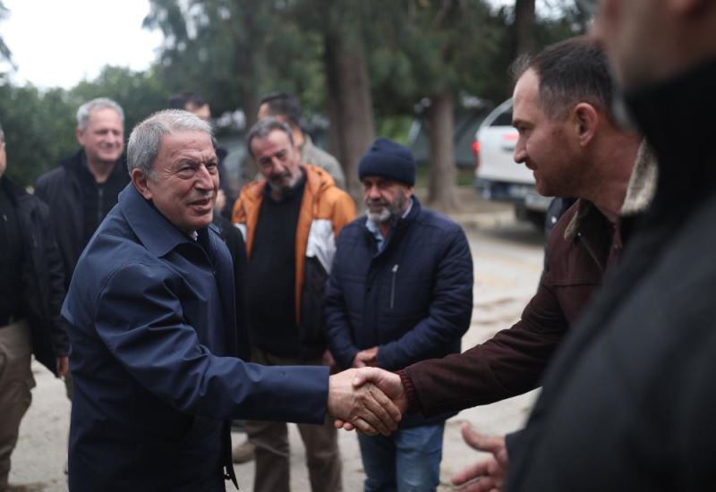 Milli Savunma Bakanı Akar, Samandağ