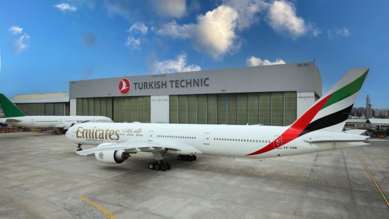 THY Teknik AŞ, Emirates Hava Yollarına uçak bakım hizmeti vermeye başladı