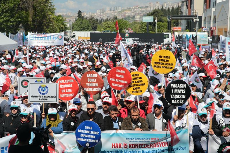 Hak-İş Genel Başkanı Mahmut Arslan Kahramanmaraş