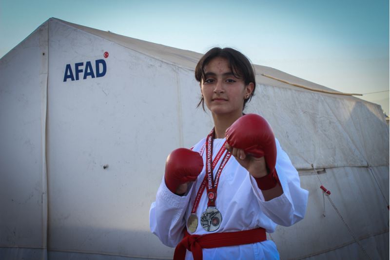 Depremzede sporcu, Balkan Çocuklar Karate Şampiyonası