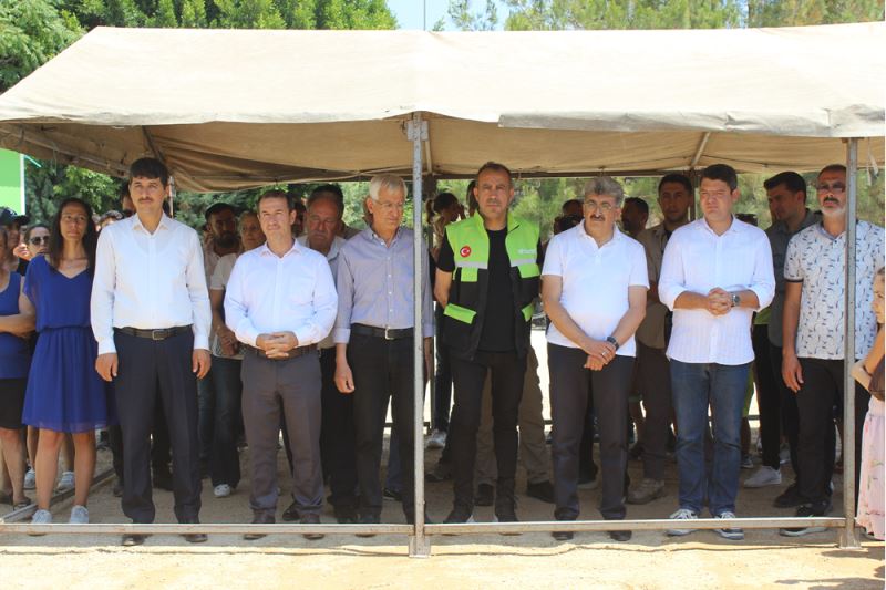 Prefabrik yaptırılan okulun açılışı yapıldı