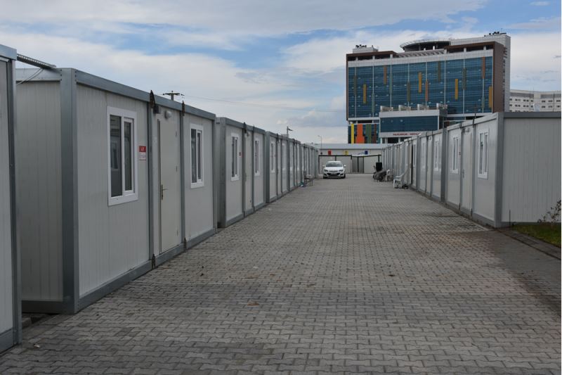 69 bin depremzede konteynerlere yerleştirildi