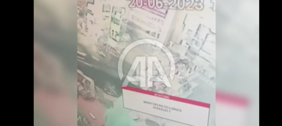 Fren yerine gaza bastığı otomobiliyle markete girdi