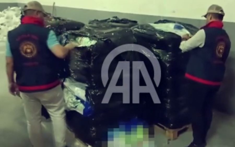 4 ton sahte deterjan ele geçirildi