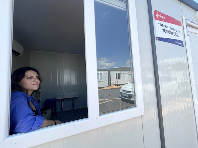 Deprem bölgesindeki illerde öğretmenlerin barınması için konteynerler hazırlanıyor