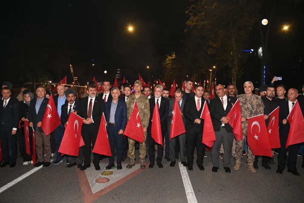 Cumhuriyet Yürüyüşü’nde Kahramanmaraş Tek Yürek Oldu