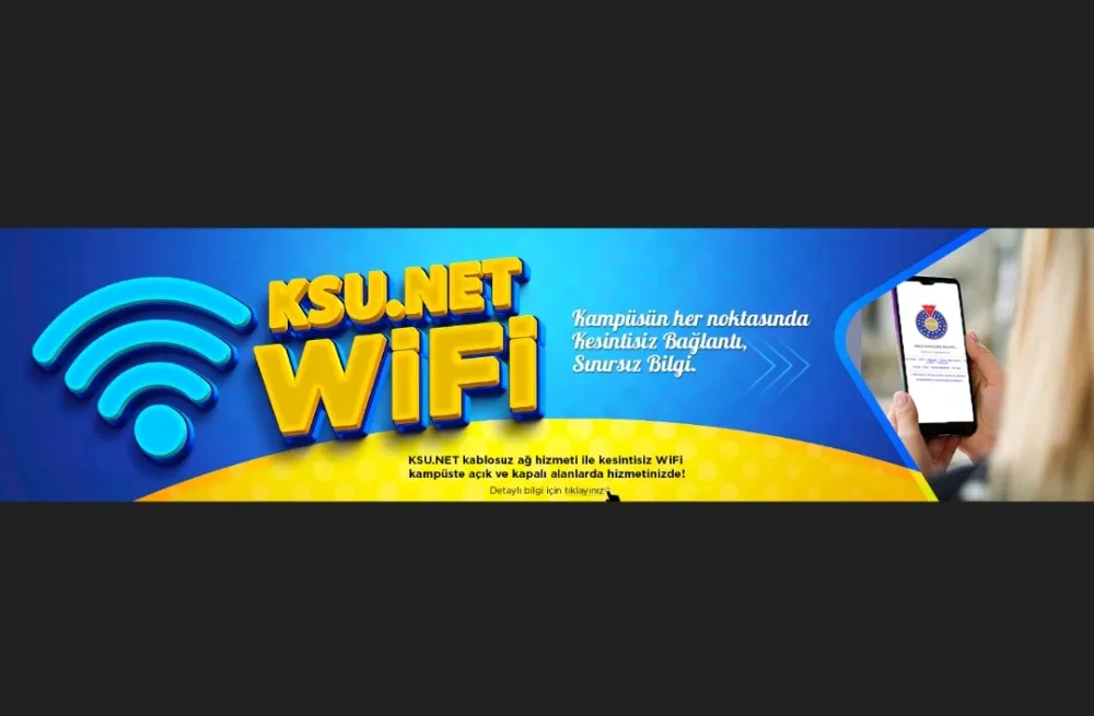 KSÜ Kampüs Kablosuz Ağ Altyapısı Genişletildi