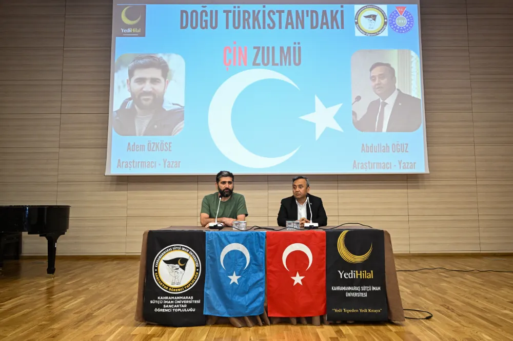 KSÜ’de “Doğu Türkistan Söyleşisi” düzenlendi