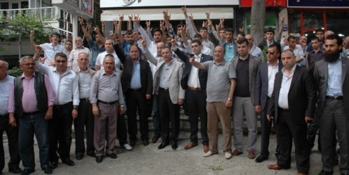 Ülkücü İşçiler Derneği açıldı