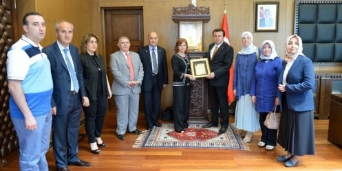 Avrupa bölgeler meclisi başkanından ziyaret
