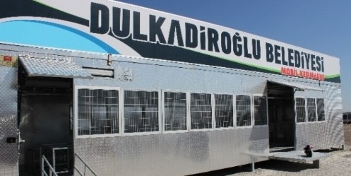 Mobil Mezbaha Kurban Bayramında Hizmete Hazır