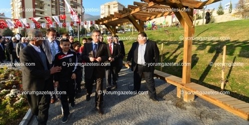 Akasya Parkı Törenle Hizmete Açıldı.