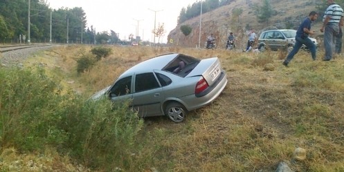 Trafik Kazası; 1 Yaralı