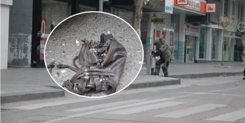 Trabzon caddesinde bomba paniği